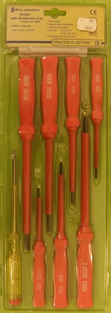 Screwdrivers and voltage tester set