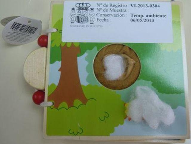Wooden book with puppet