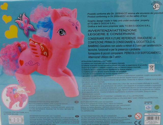 Set of plastic ponies