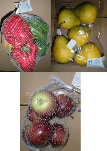 Imitation fruit