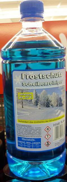 Antifreeze cleaning agent