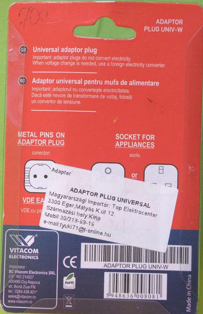 Plug adapter