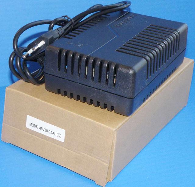 Battery charger for electric bicycle
