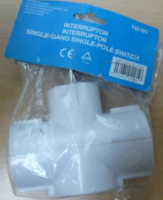 Plug with three-way socket outlets