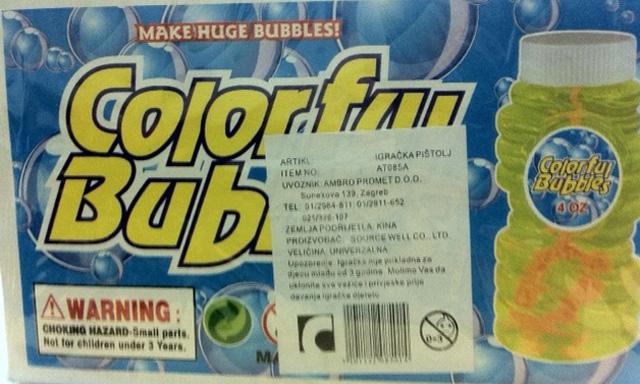 Soap bubble set