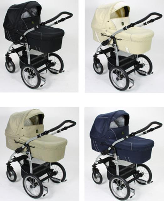 Pram with carry cot