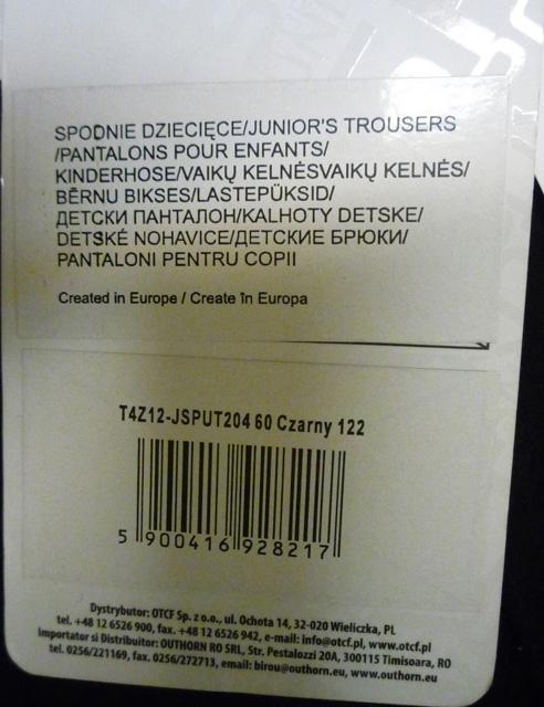 Children's trousers