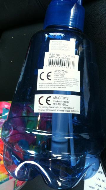 Water balloon pump