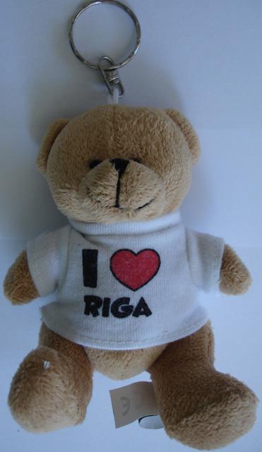 Soft toy key chain (teddy bear)