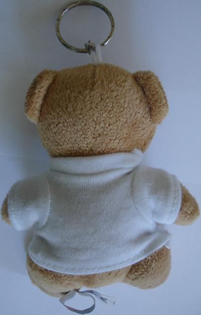 Soft toy key chain (teddy bear)