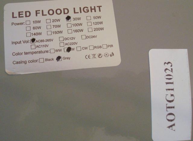 Flood light