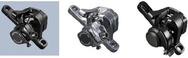 Bicycle disc brake calipers