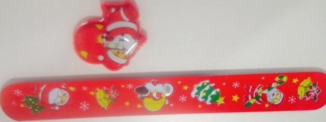 Toy watch with bracelet strap