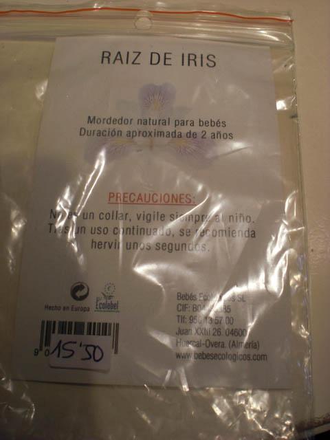 Iris root teether