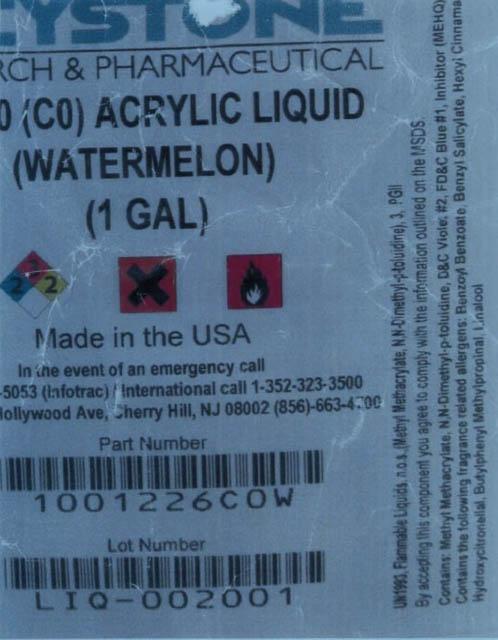 Liquid for nail art