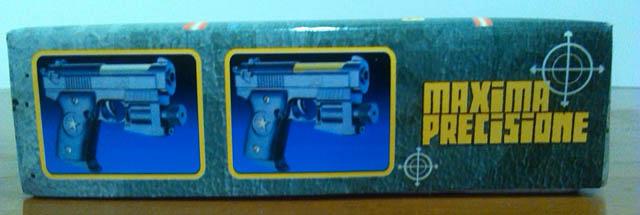 Toy gun with laser