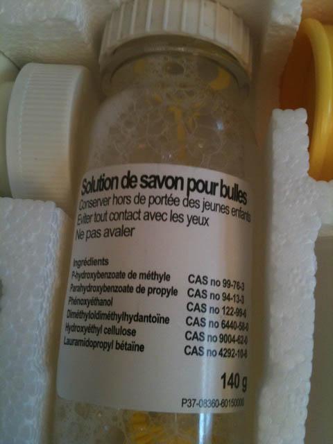 Toy chemistry set