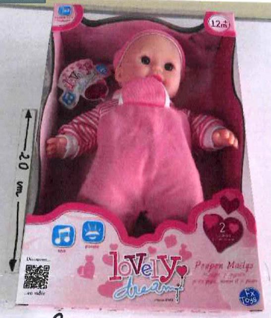 Plastic baby doll
