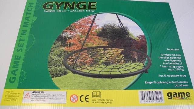 Garden swing