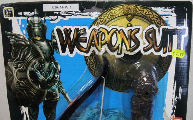 Warrior play set
