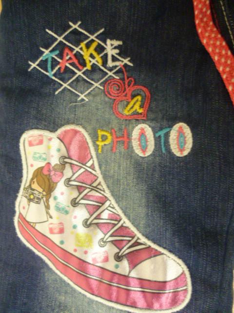 Girls’ denim trousers