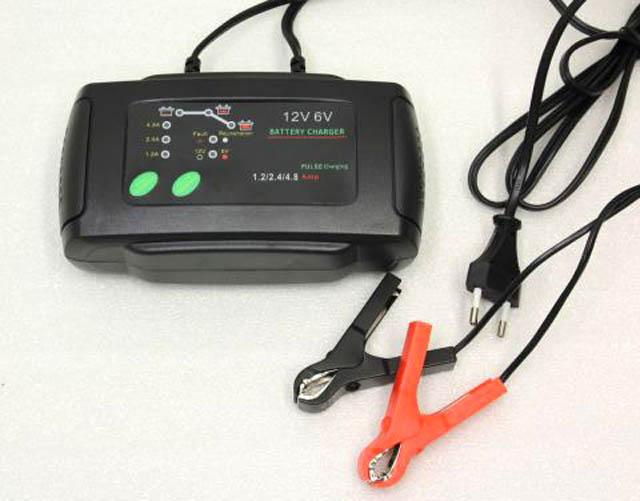 Vehicle battery charger