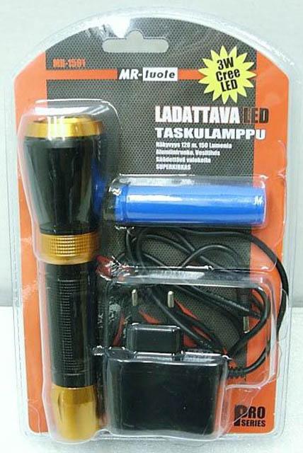 Pocket- lamp with a battery charger