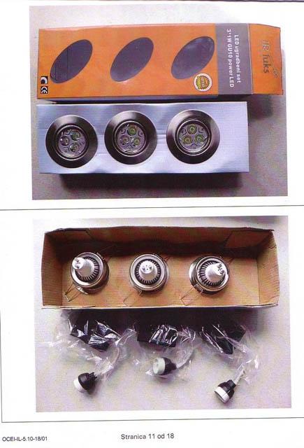 LED spotlight kit