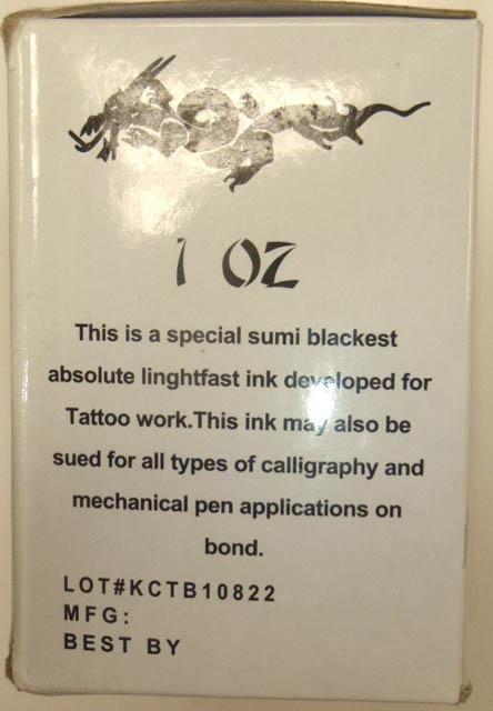 Tattoo ink