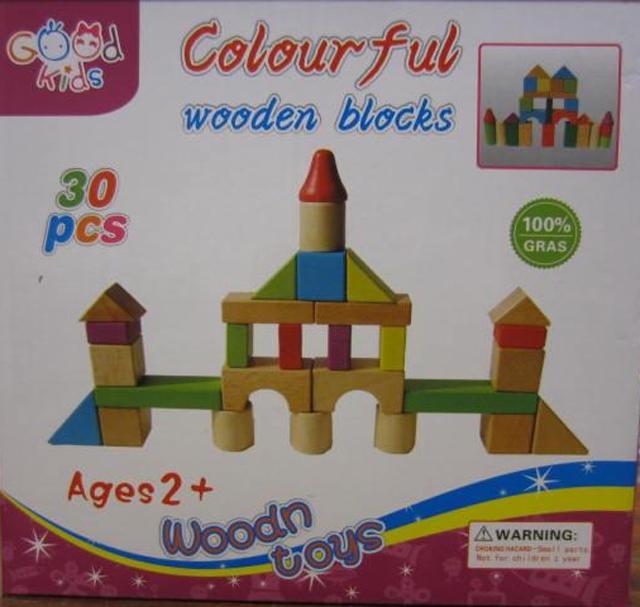 Wooden blocks