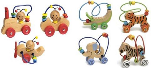 Wooden activity toy