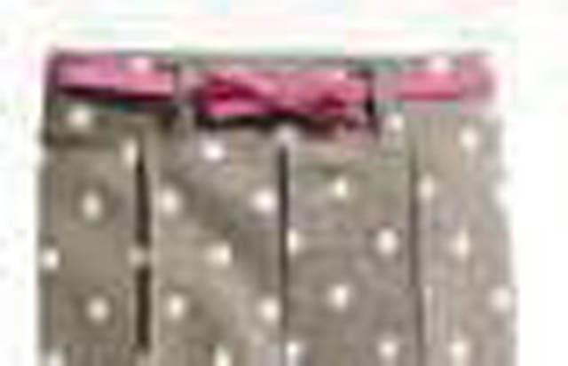 Girl's trousers with plastic belt