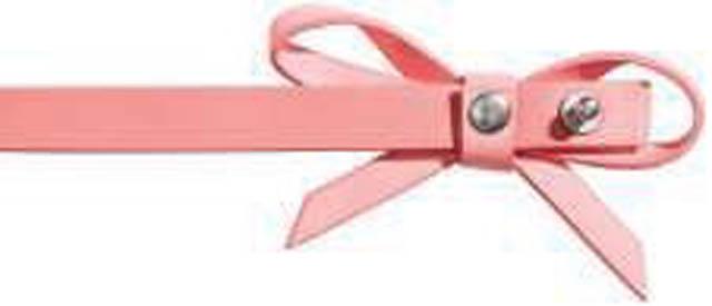 Girl's trousers with plastic belt