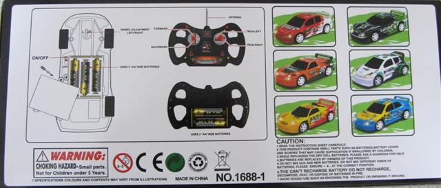 Radio-controlled car