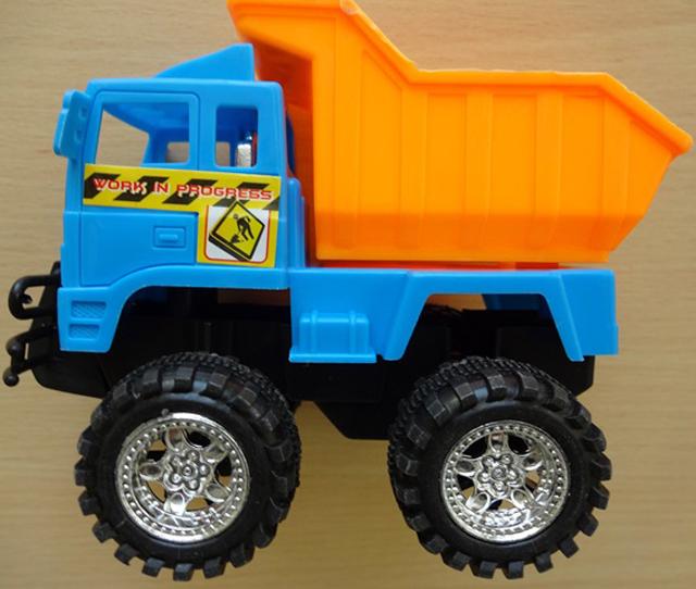 Plastic toy truck