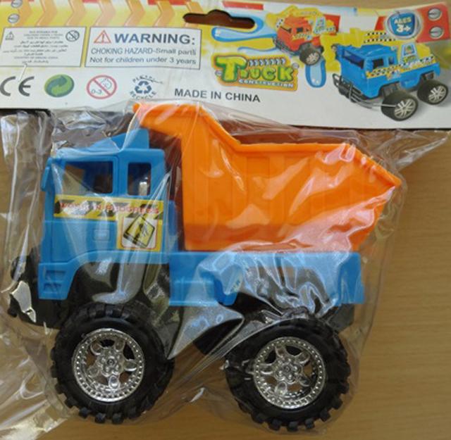 Plastic toy truck