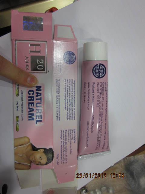 Skin lightening cream