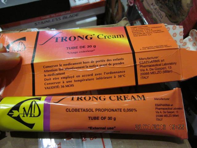 Skin lightening cream