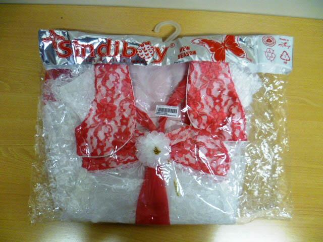 Girls' clothing set (dress and bolero)