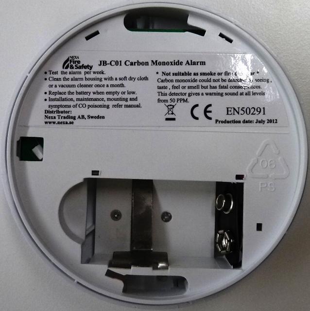 Carbon monoxide detector