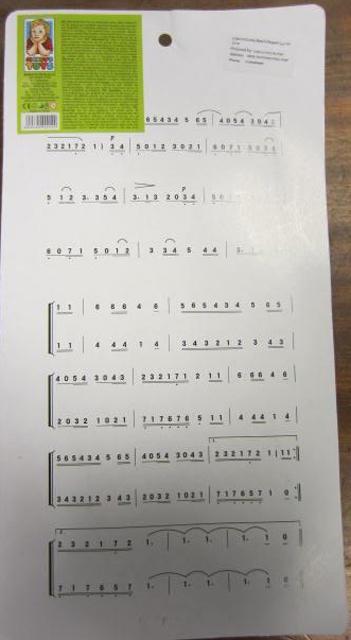 Toy xylophone