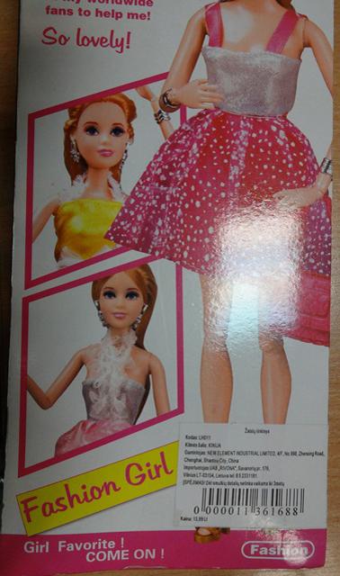 Plastic doll
