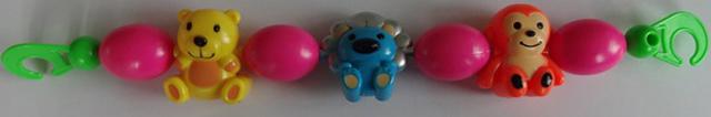 Plastic rattle