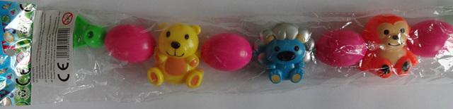 Plastic rattle