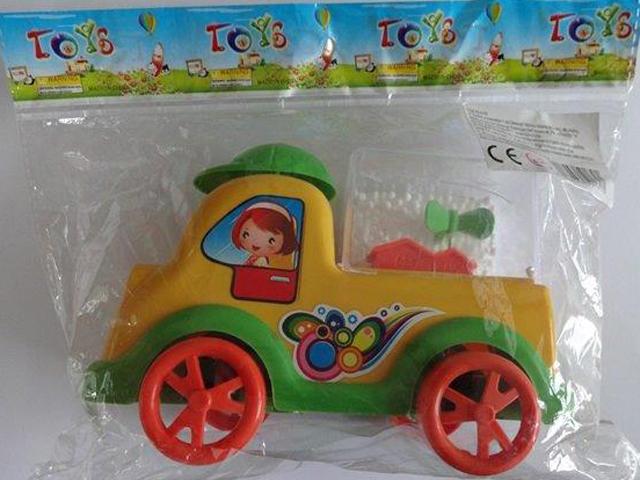 Plastic toy car