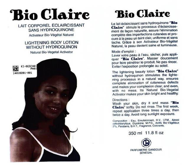 Skin lightening product