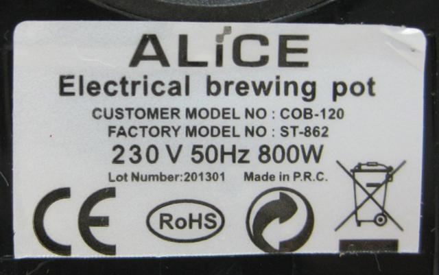 Electric coffee maker