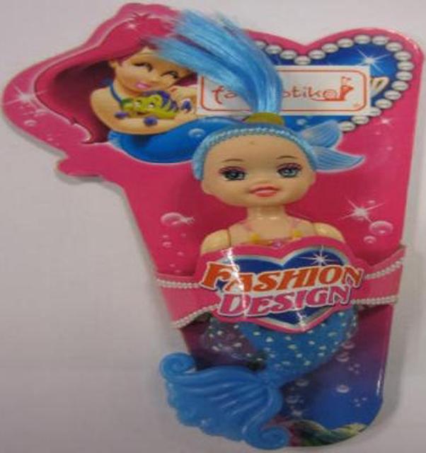 Plastic mermaid