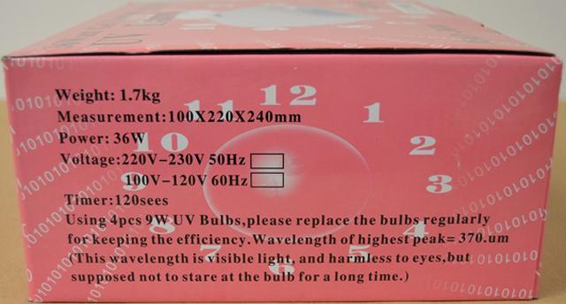 UV lamp for nails