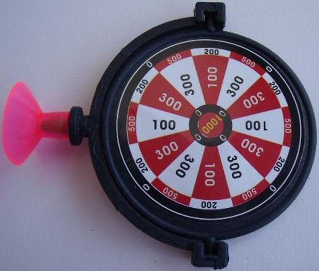 Set of toy weapons